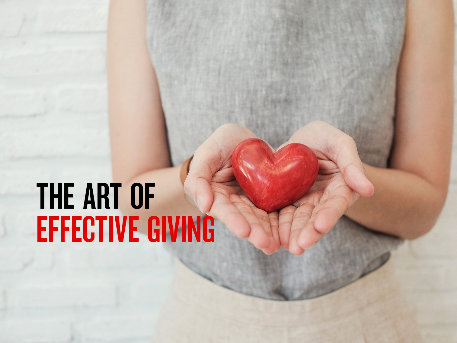 art of giving essay