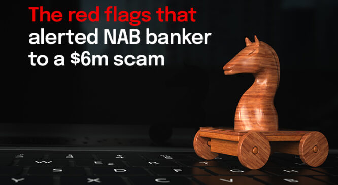 The red flags that alerted NAB banker to a six million dollar scam
