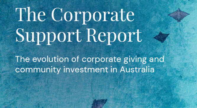 The evolution of corporate giving and community investment in Australia