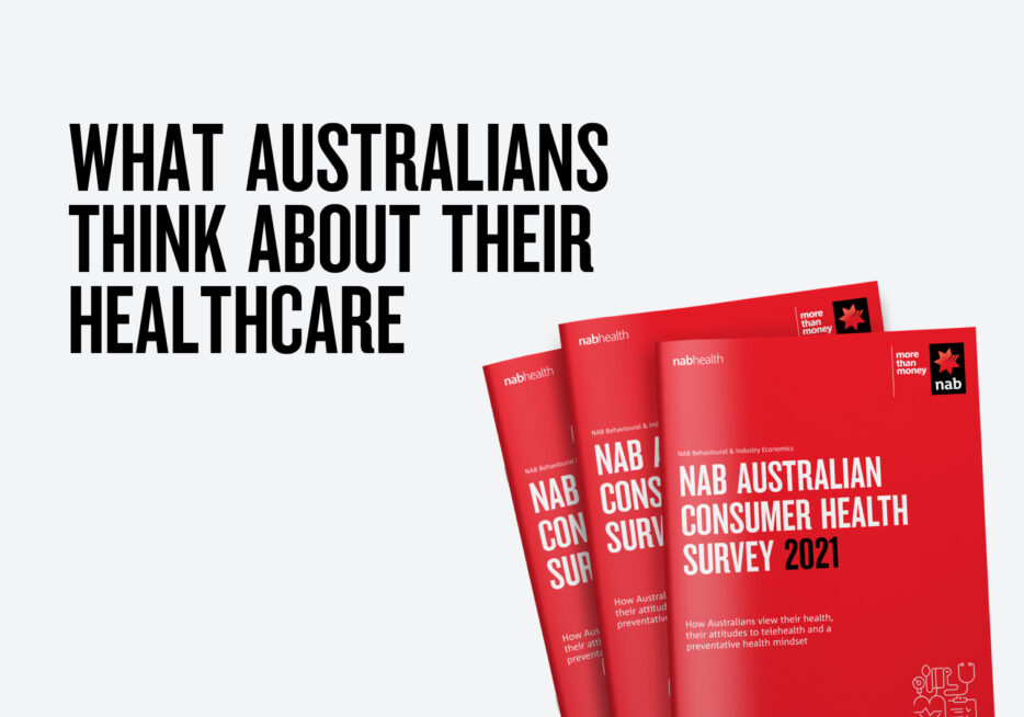 NAB Australian Consumer Health Survey 2021