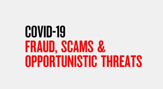 COVID-19 frauds & scams