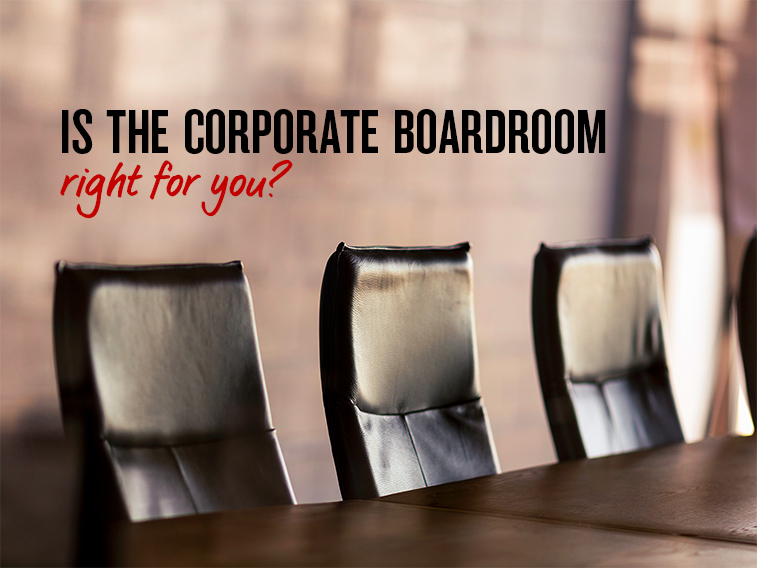 Check your fit before stepping into a board role